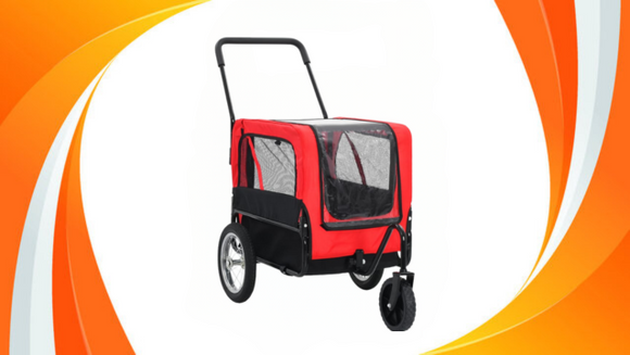 Ultimate 2-in-1 Pet Bike Trailer & Jogging Stroller