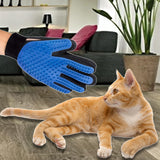 Ultimate Pet Grooming Gloves - Gentle Massage & Fur Removal