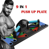 Ultimate 9-in-1 Push Up Rack Board for Men and Women | Complete Fitness Exercise Stand