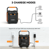 Power Bank Solar Generator 200W Portable Power Station For Camping